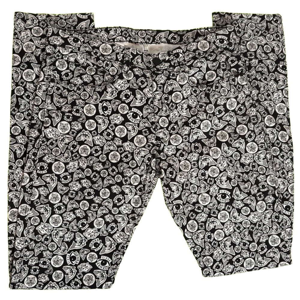 Kenzo Black and White Graphic Pants (Unisex) - Picture 2 of 5